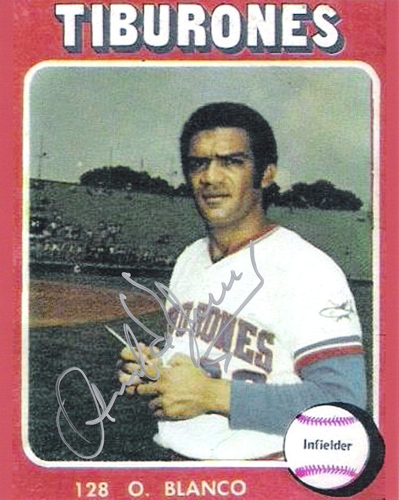 En 1945, nació en Caracas Oswaldo Blanco quien jugó por 20 temporadas en la LVBP con los equipos Oriente, Orientales, Magallanes, Acarigua, Zulia, La Guaira y Portuguesa. En grandes ligas jugó con Medias Blancas de Chicago e Indios de Cleveland.