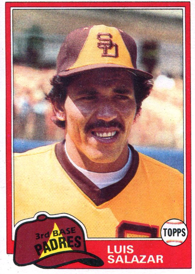 En 1983, Luis Salazar realizó 8 asistencias como antesalista de los Padres de San Diego, en juego contra Dodgers de Los Ángeles.