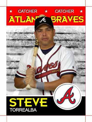 En 2001, Steve Torrealba debutó con Bravos de Atlanta ante Marlins de Florida como bateador emergente.