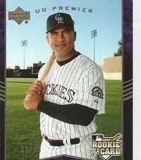 En 2006, Alvin Colina debutó en grandes ligas con el uniforme de Rockies de Colorado frente a Gigantes de San Francisco. Colina se fue de 1-1 con carrera impulsada. 