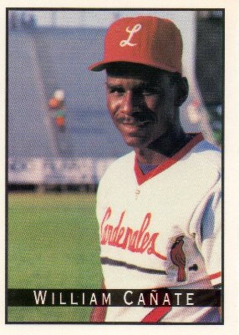 En 1993, William Cañate se convierte en el criollo 66 que debuta en grandes ligas con los Azulejos de Toronto.