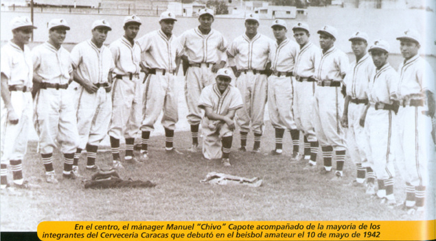 En 1963, Fallece en La Guaira Manuel “Chivo” Capote, mánager de la primera Selección venezolana en Serie Mundial Amateur del Cervecería Caracas y Magallanes.