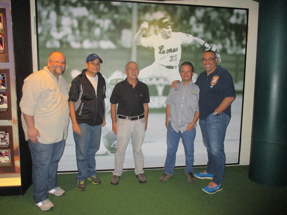 CIRCUITO DE LOS LEONES DEL CARACAS DE VISITA EN EL MUSEO DE BÉISBOL