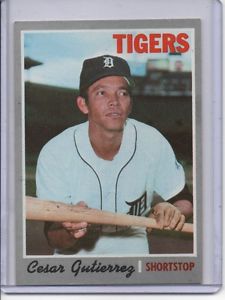 En 1967, César Gutiérrez debuta con los Gigantes de San Francisco, convirtiéndose en el 11° venezolano en llegar a las mayores