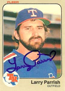 En 1977, Larry Parrish, de los Expos de Montreal, anota cinco carreras en un juego. Parrish jugó para los Tigres de Aragua en la temporada 1977-1978.